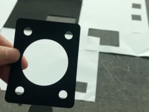 Rubber gasket cutting machine for custom sealing parts