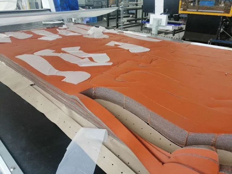 Multi layer leather cutting workflow for production