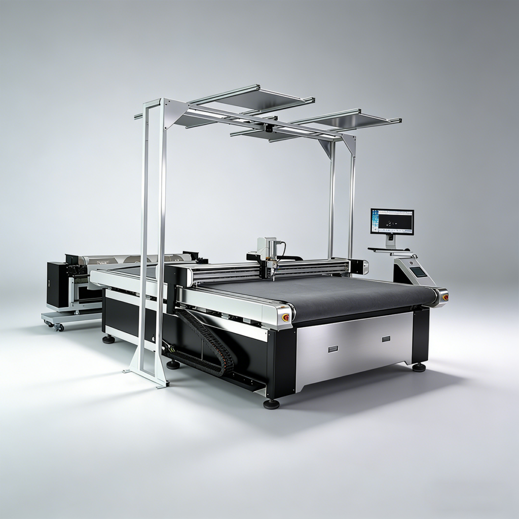 CNC fabric cutting machine for apparel sample rooms