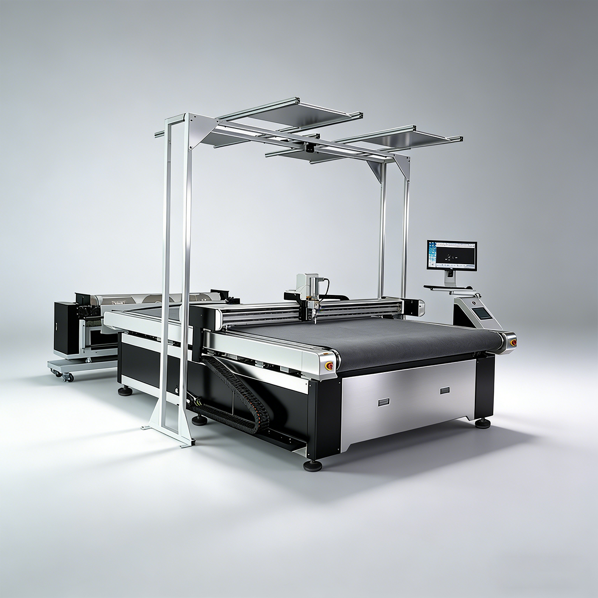 CNC fabric cutting machine for apparel sample rooms