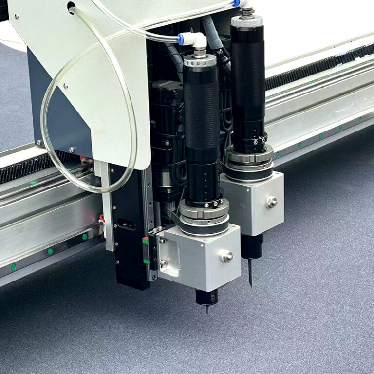 Dual tool head that must be defined in a CNC cutter quotation