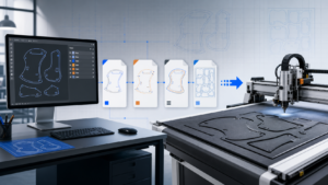 CNC cutter file formats moving from vector design to nested cutting workflow