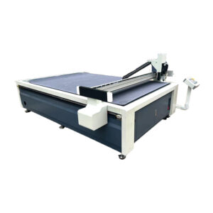 JEKE Flatbed Digital Cutter Side Angle View